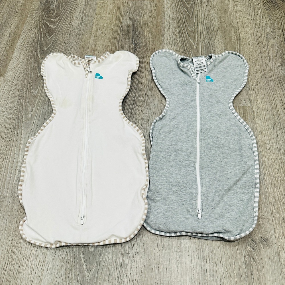 Love To Dream Swaddle Up Bundle Organic Small 1.0 TOG & Original Newborn Grey